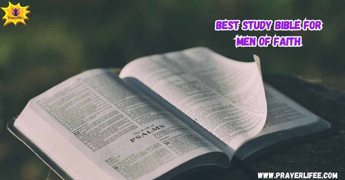 Best Study Bible for Men of Faith