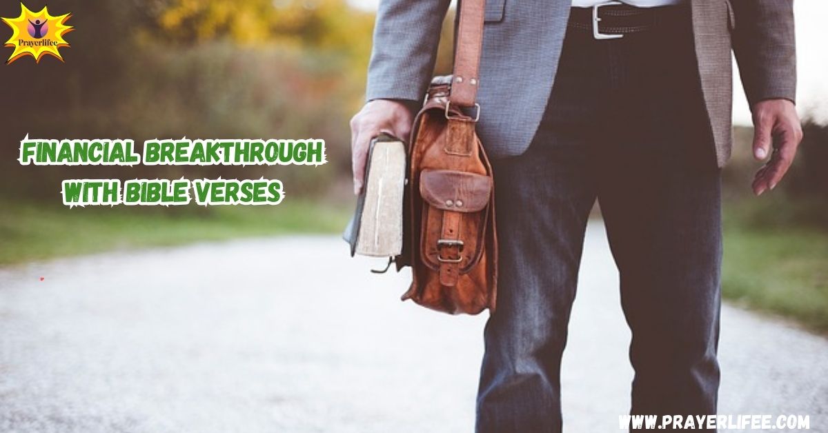 Financial Breakthrough with Bible Verses