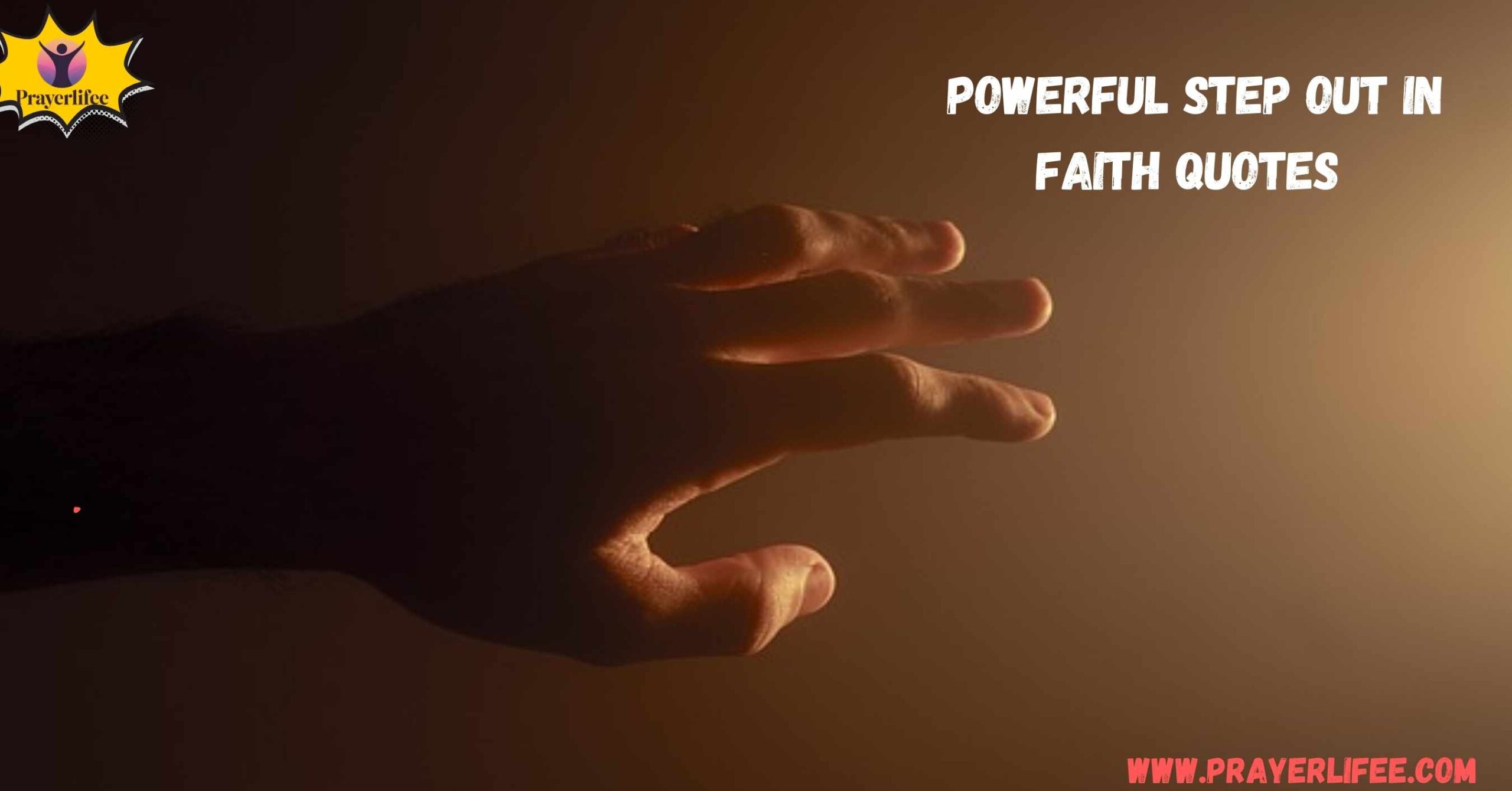 Powerful Step Out in Faith Quotes