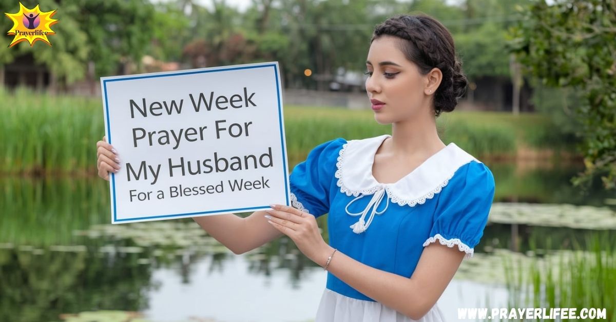 New Week Prayer for My Husband for a Blessed Week