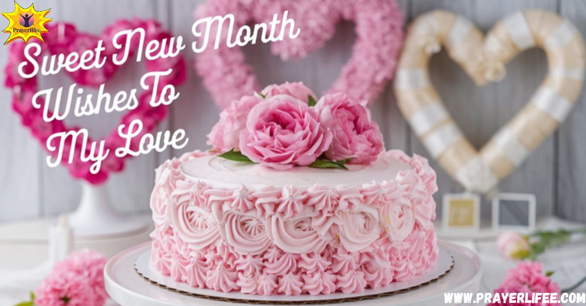 Sweet New Month Wishes To My Love