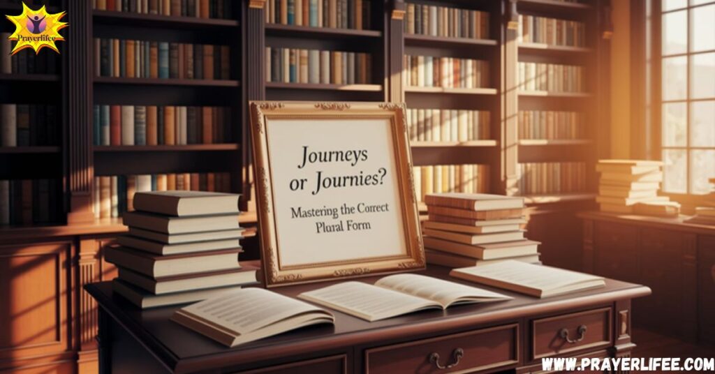 Journeys or Journies? Mastering the Correct Plural Form